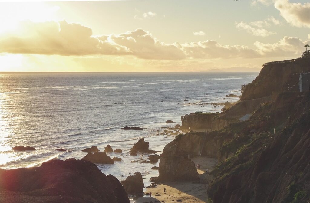 malibu, california, sea